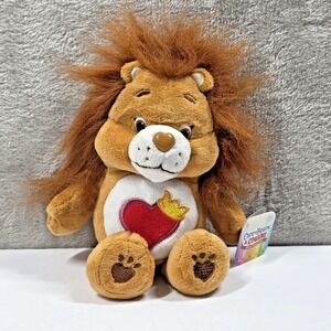Care Bears Cousins Brave Heart Lion 8 Inch Plush 2016 Just Play Toys With Tag